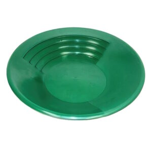Green Plastic Keene 12" Super Gold Pan