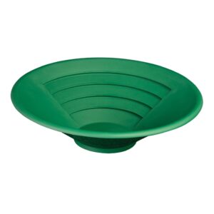 Green Plastic Garrett 10" Backpacker Gold Pan