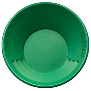 Green Plastic Garrett 14″ Gold Trap Pan