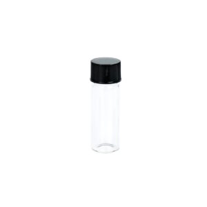 Vial - Glass 1 Oz With Plastic Cap