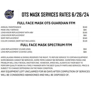 OTS Mask Repair Services